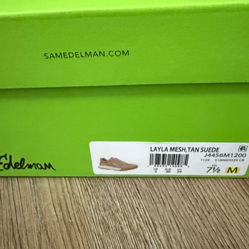 Sam Edelman Brown Mesh Sneakers - Picture 6 of 6